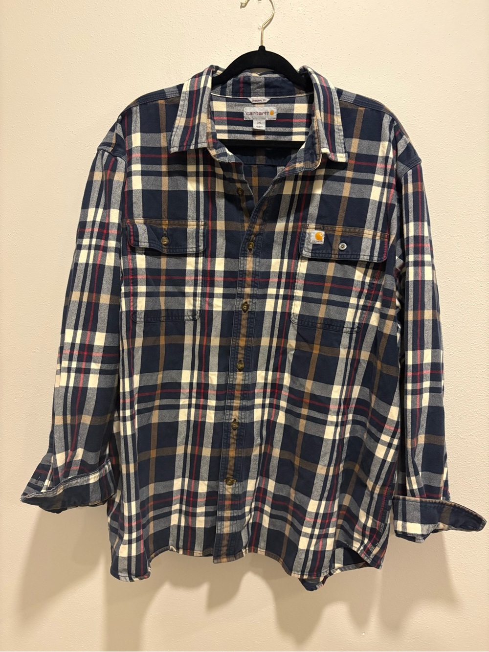 Carhartt 2XL original fit flannel